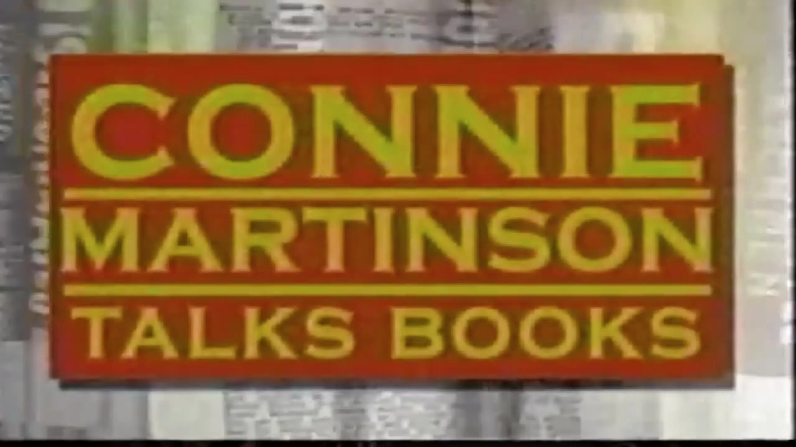 Connie Martinson Talks Books