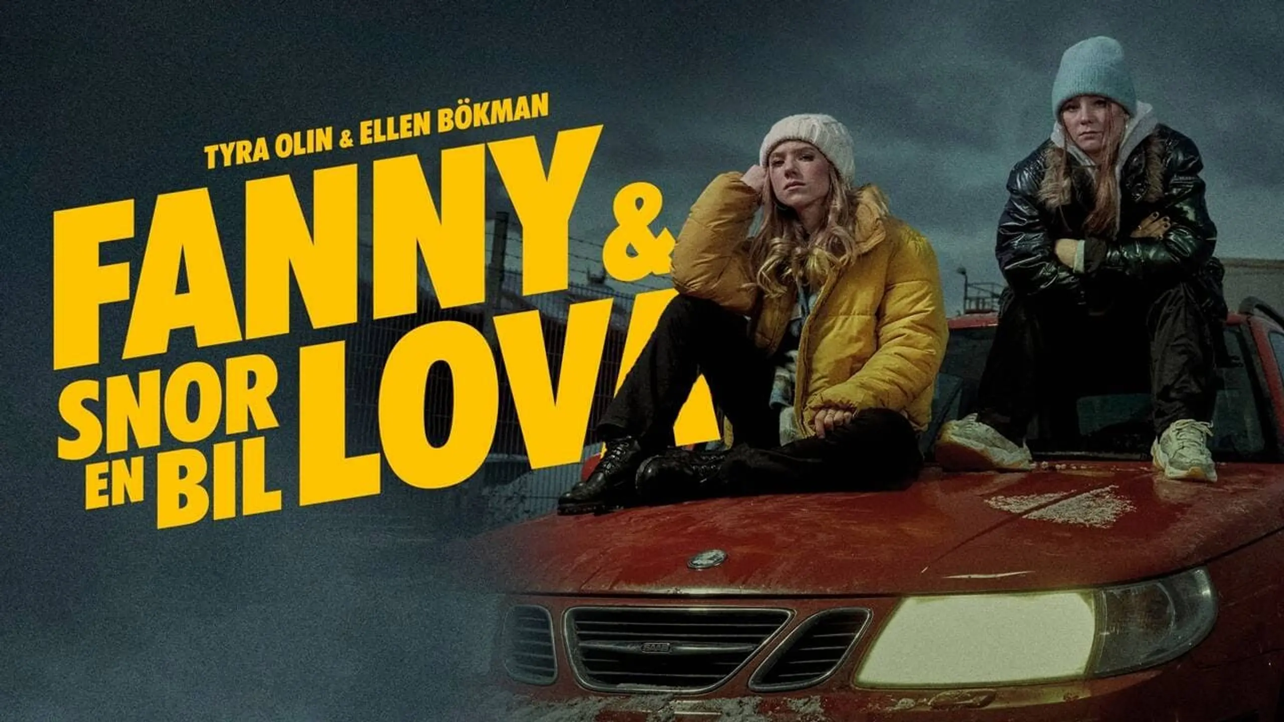 Fanny & Lova snor en bil