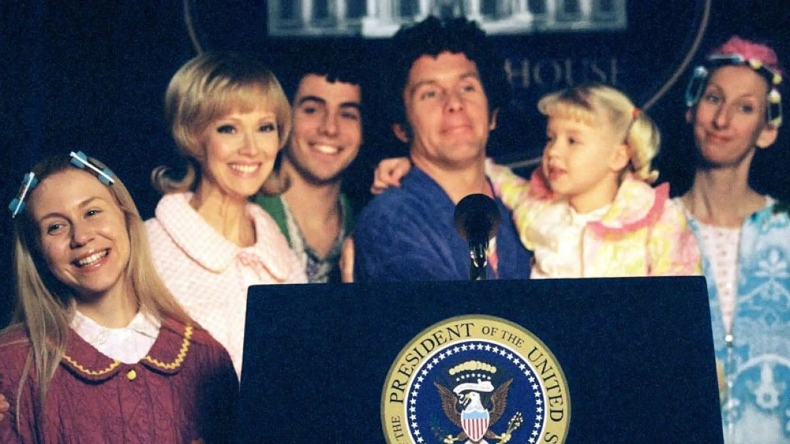 Die Brady Family im Weißen Haus