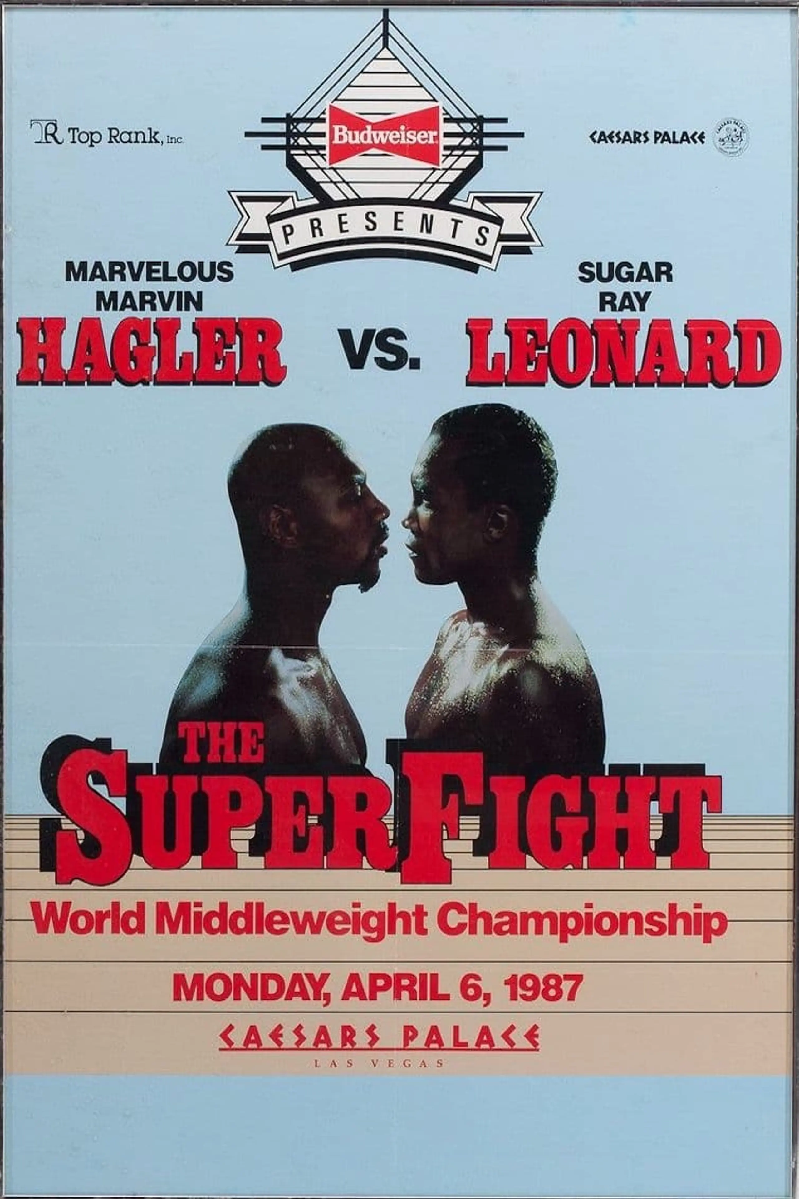 Marvelous Marvin Hagler vs Sugar Ray Leonard