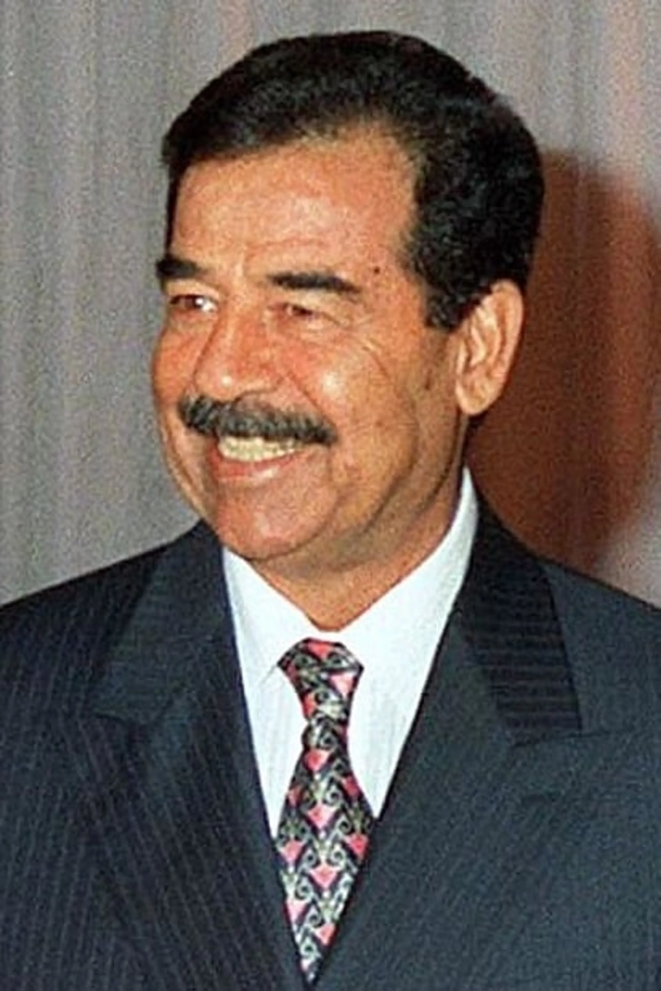 Foto von Saddam Hussein