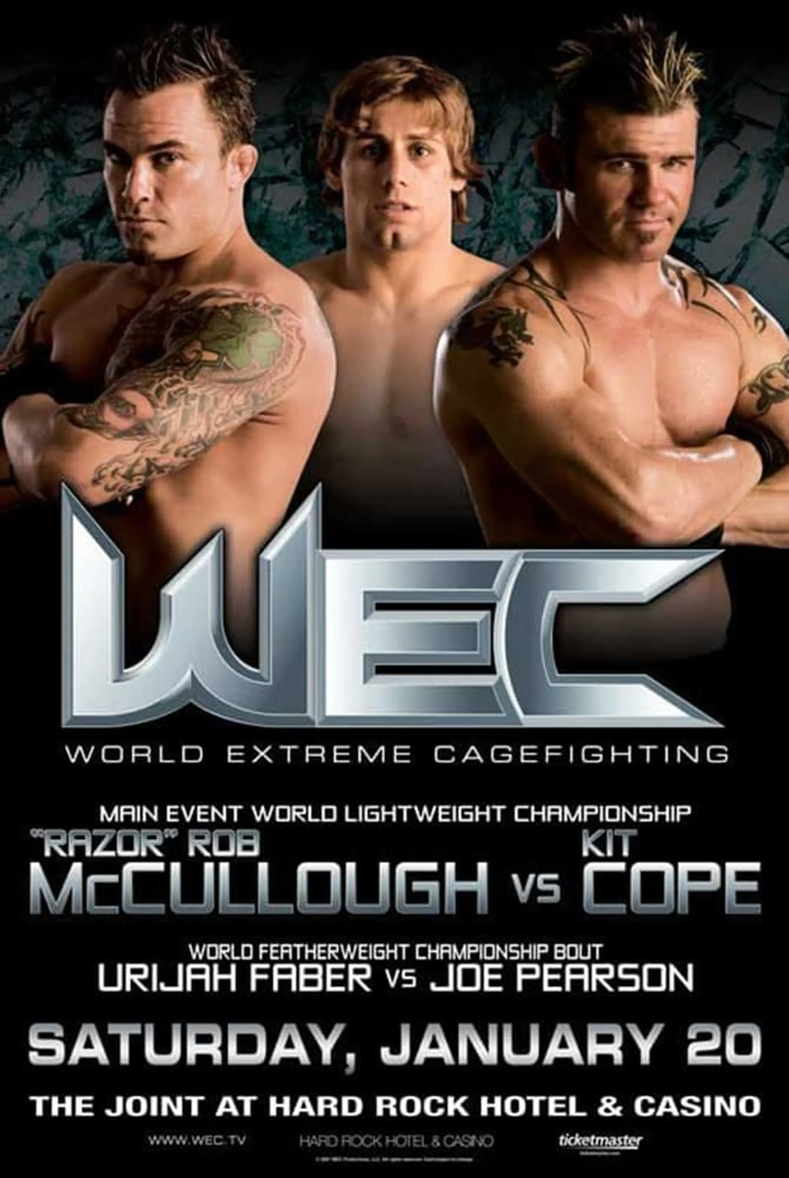 WEC 25: McCullough vs. Cope