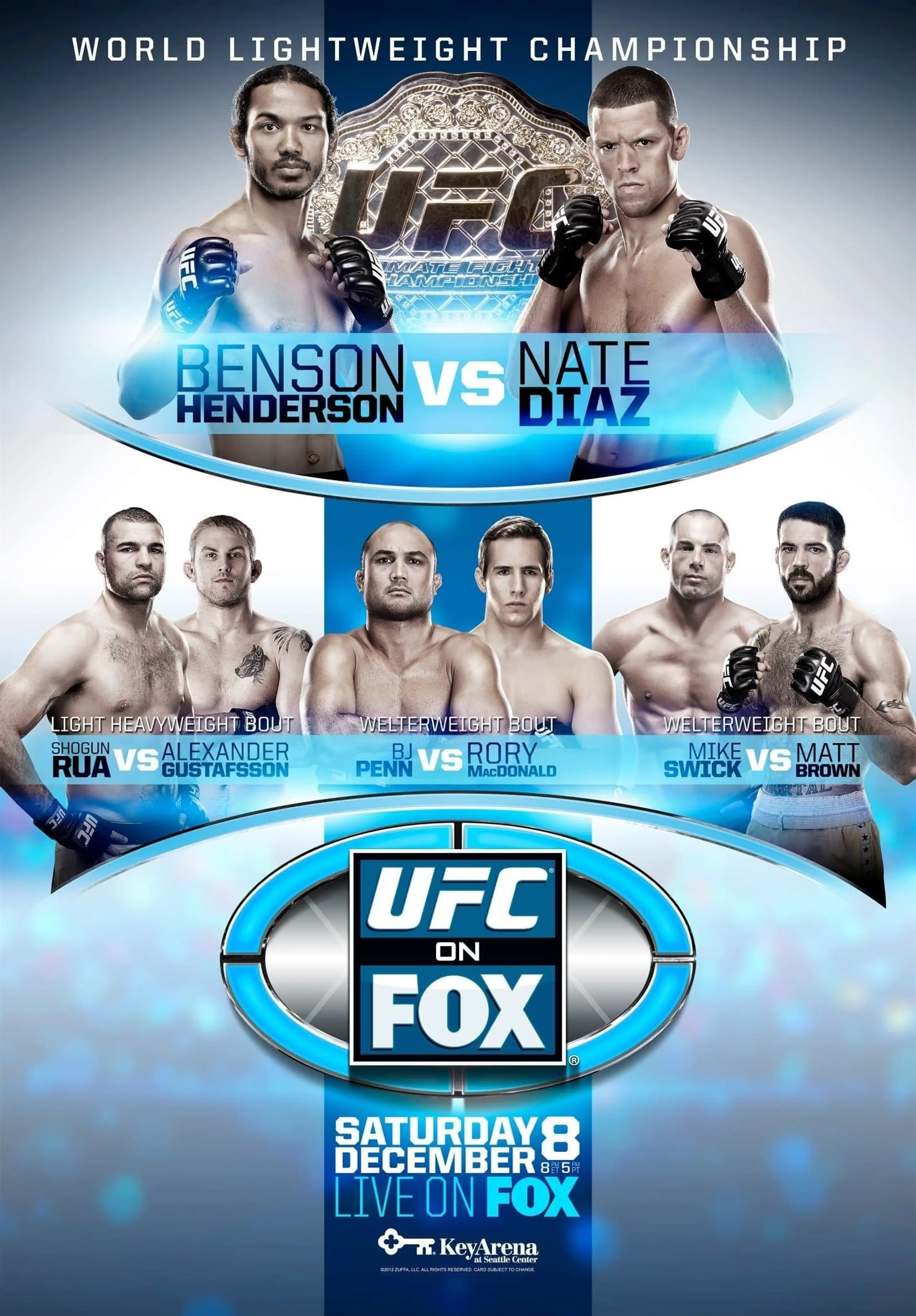 UFC on Fox 5: Henderson vs. Diaz