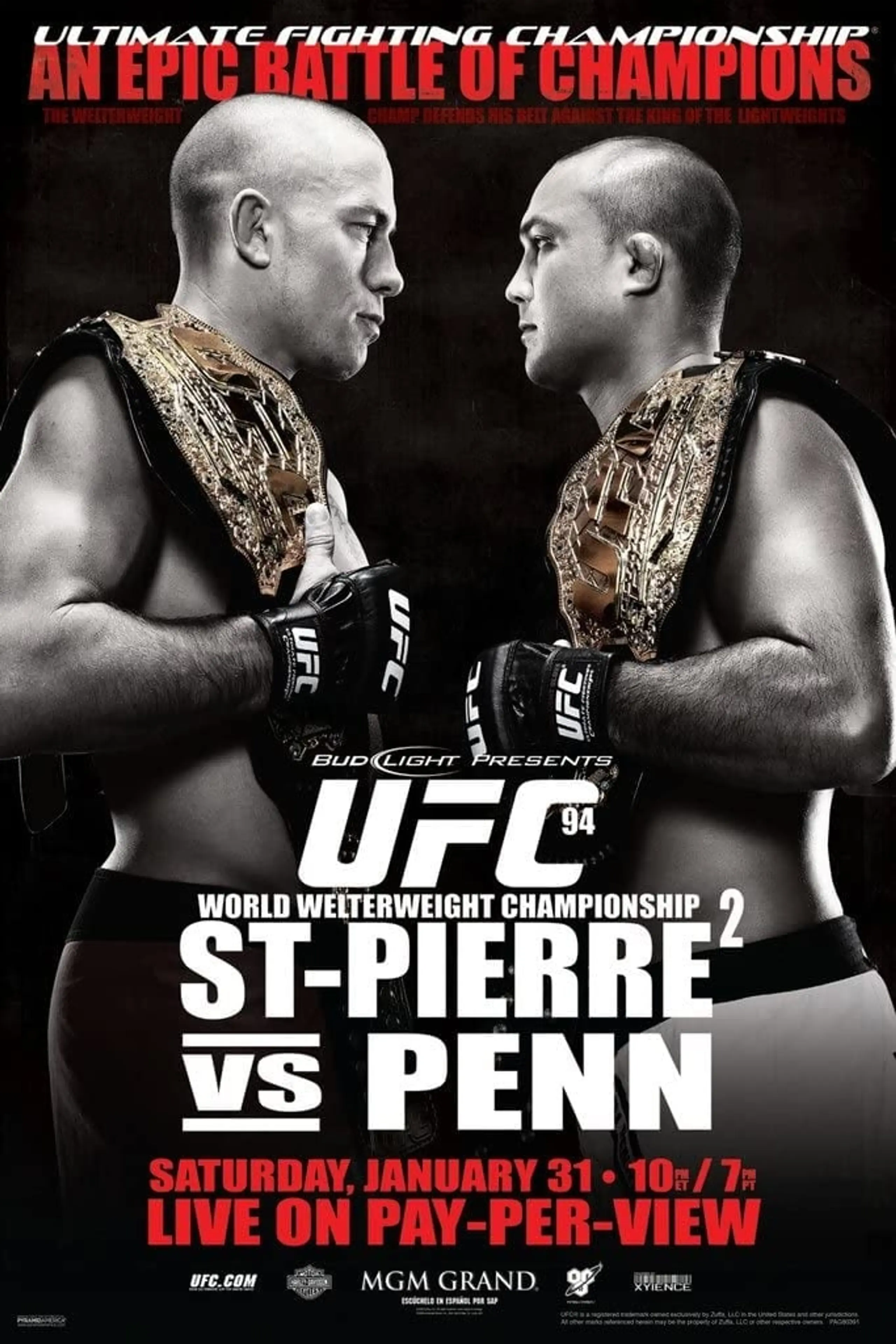 UFC 94: St-Pierre vs. Penn 2