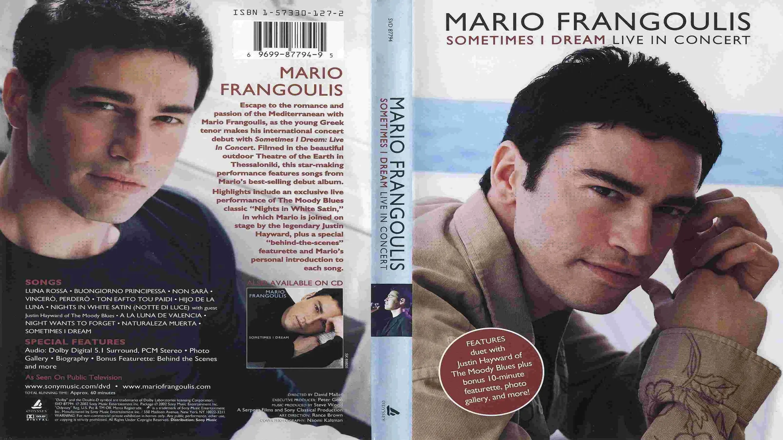 Mario Frangoulis - Sometimes I Dream (Live in Concert)