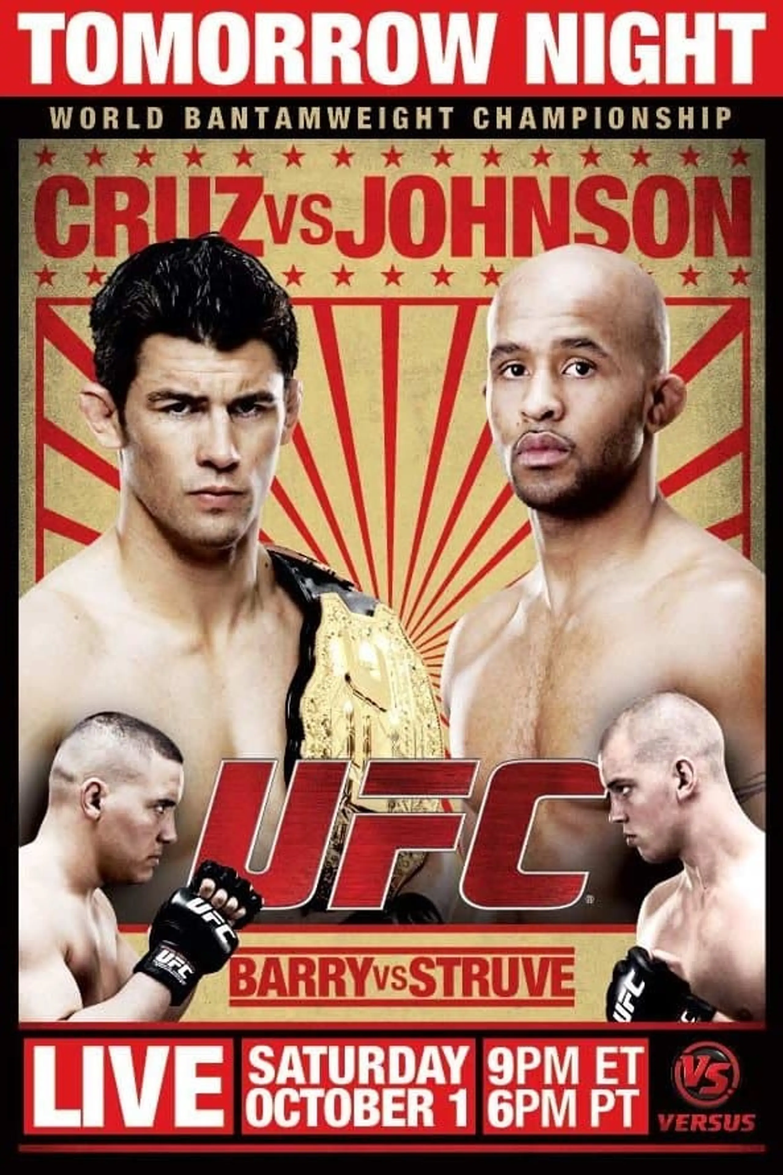 UFC Live: Cruz vs. Johnson