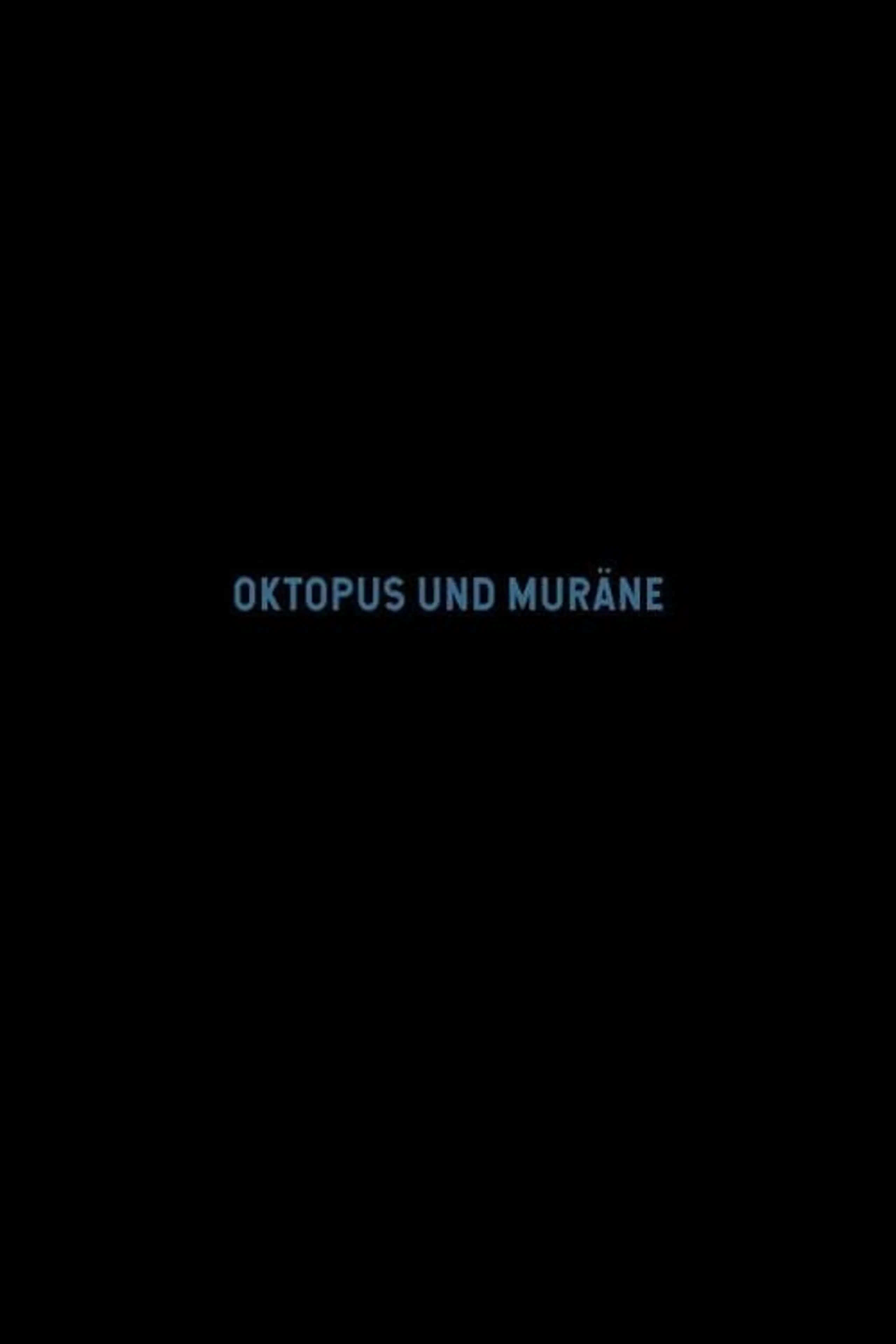 Oktopus und Muräne