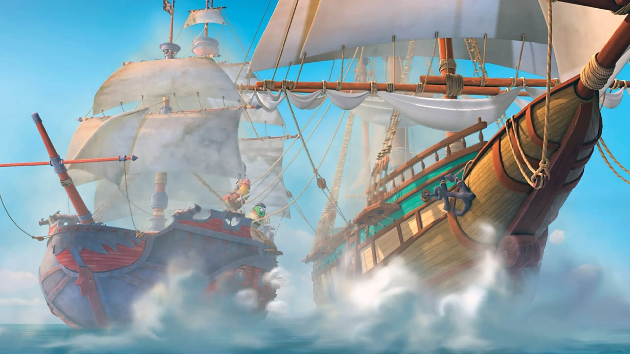 Ein Veggietales Abenteuer: Drei heldenhafte Piraten