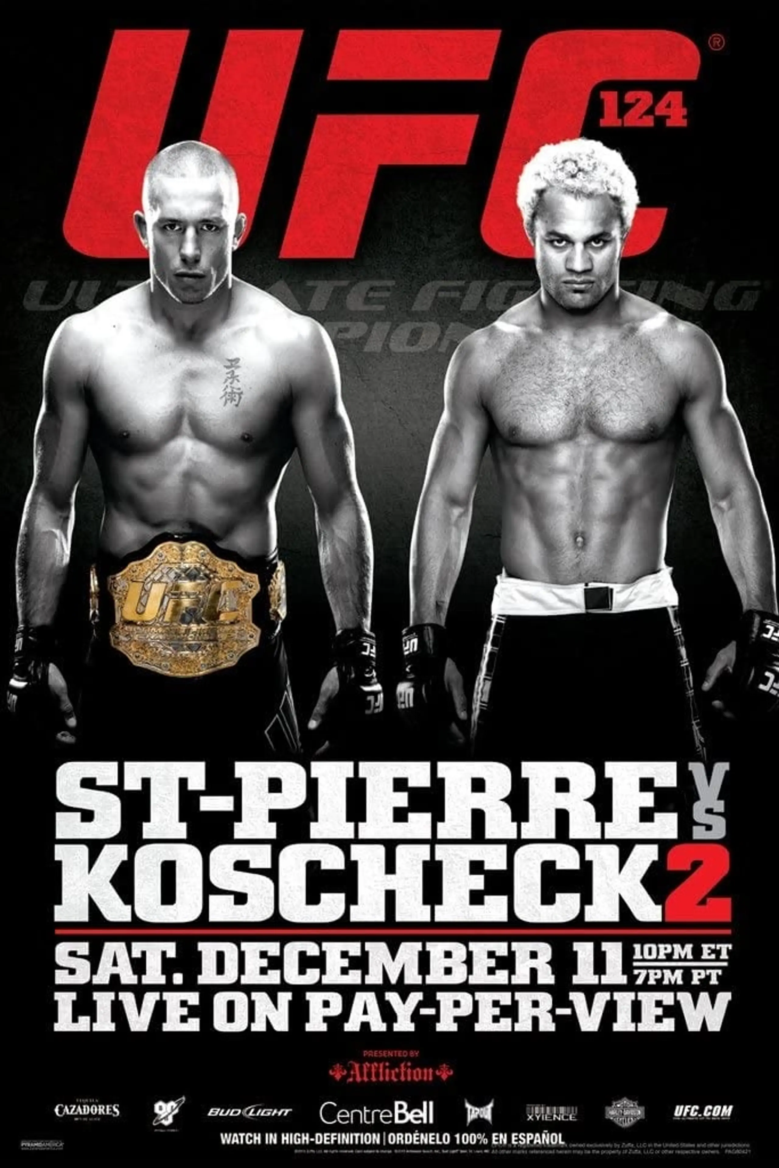 UFC 124: St-Pierre vs. Koscheck 2