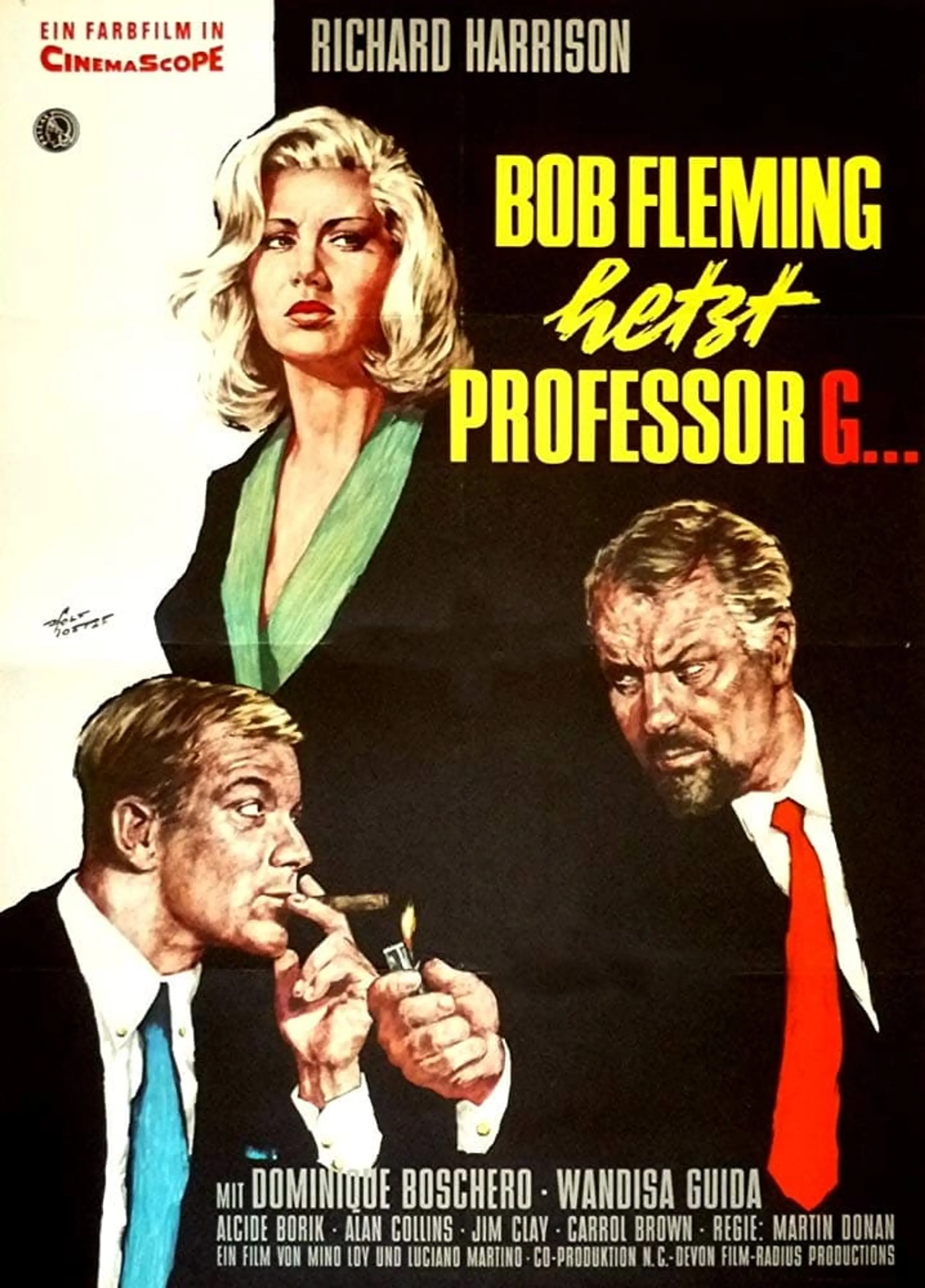 Bob Fleming hetzt Professor G.