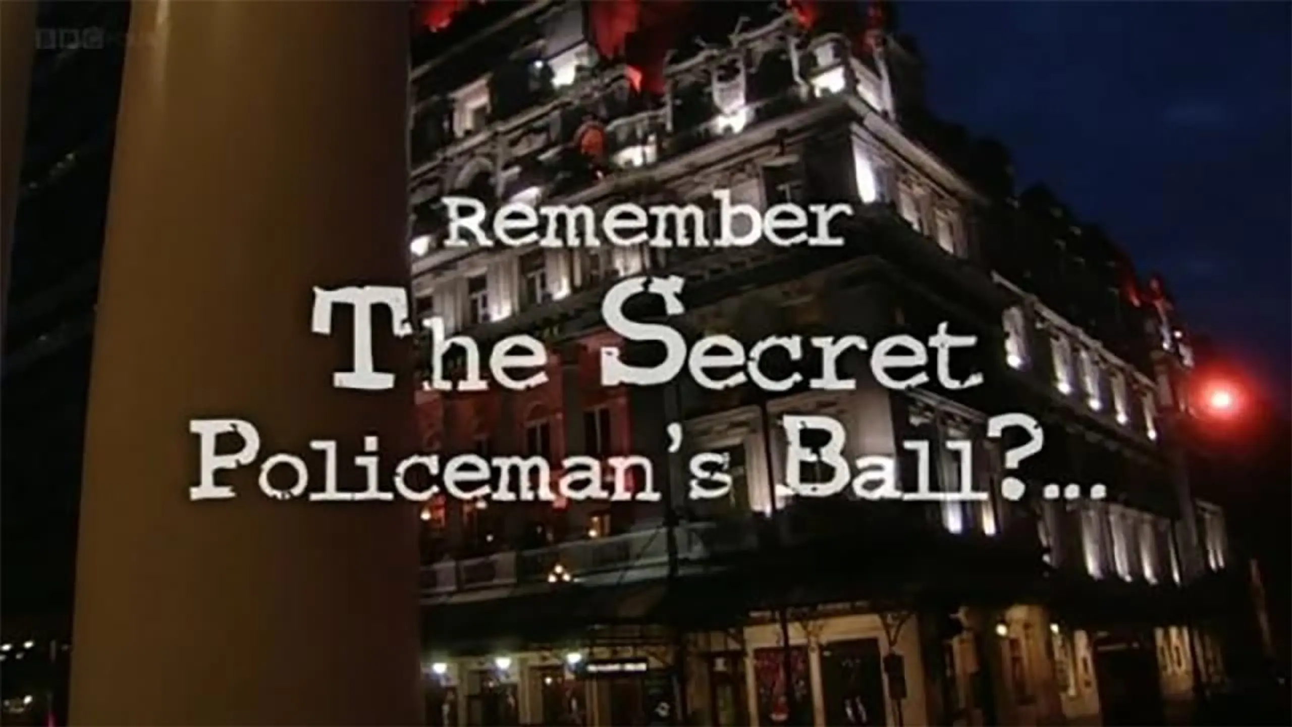 Remember the Secret Policeman's Ball ?