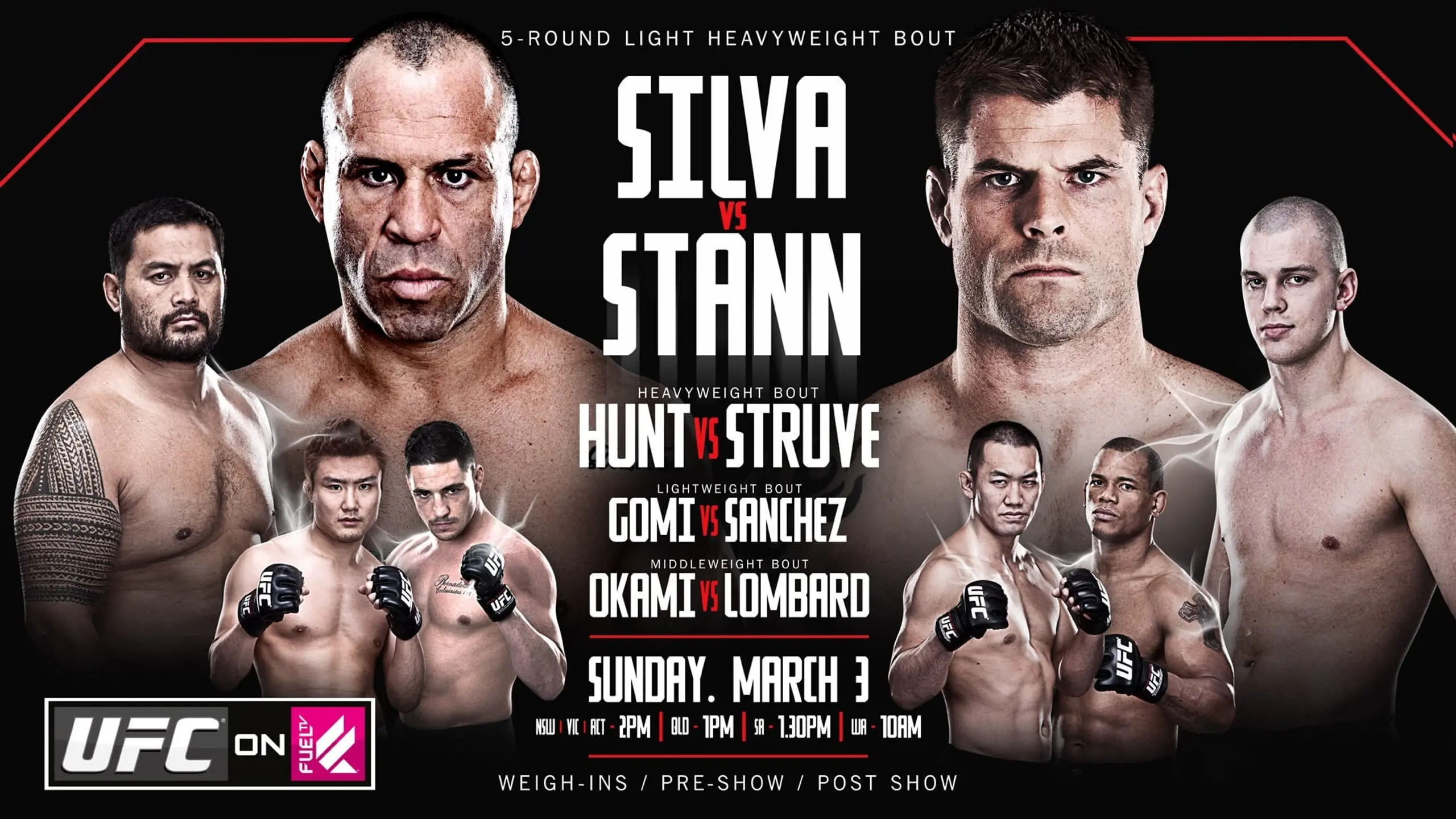 UFC on Fuel TV 8: Silva vs. Stann