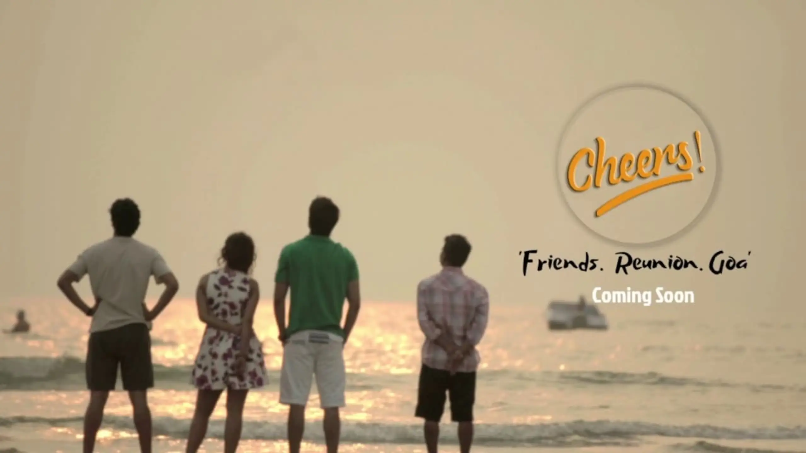 Cheers - Friends. Reunion. Goa.