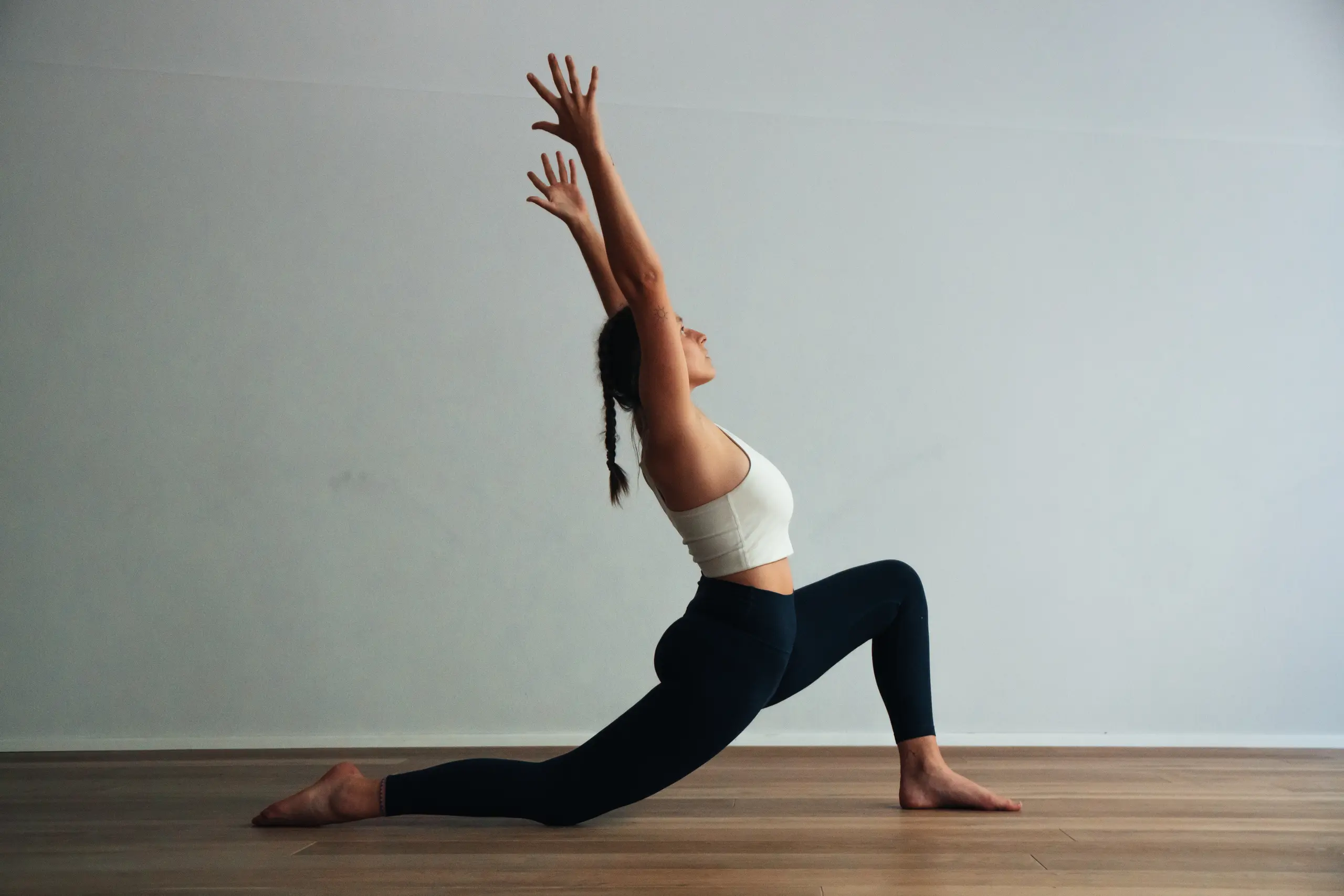 Yoga-Position Anjaneyasana