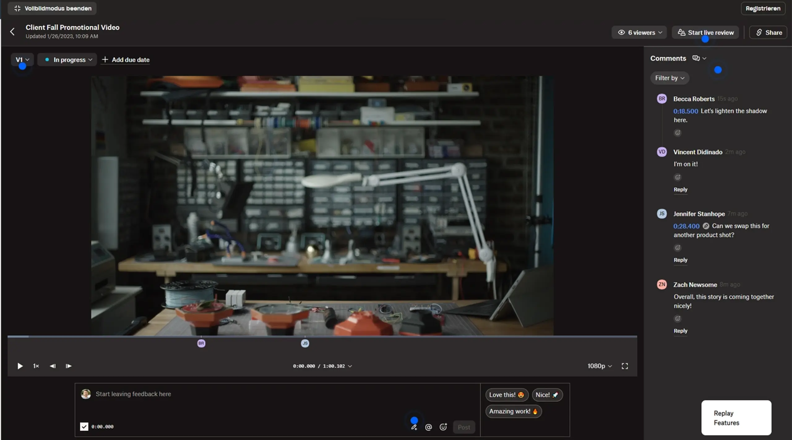 Dropbox Replay: Workflow-Optimierung für Video-Producer