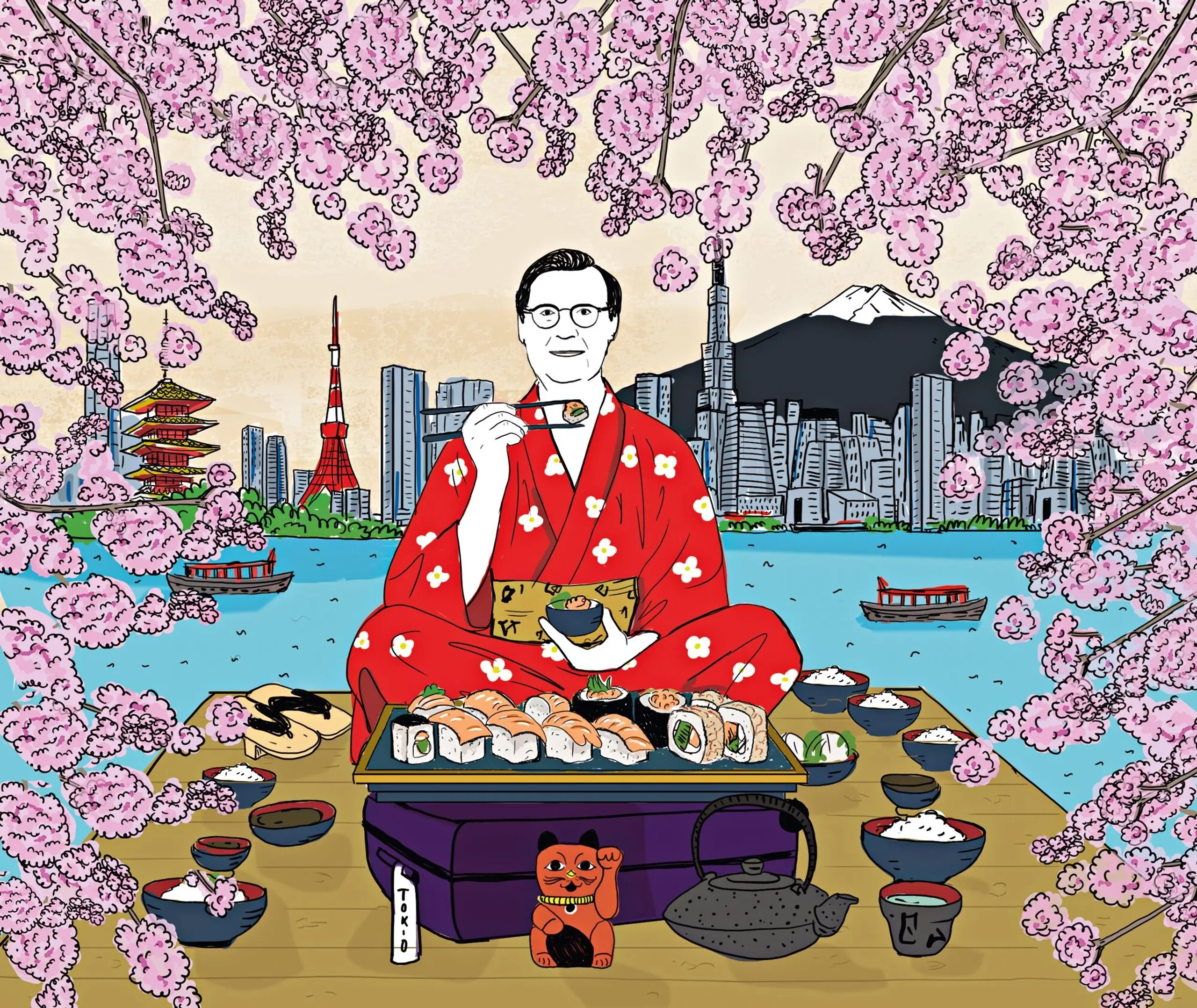 The Hans in Tokio: Kirschblüte, die besten Sushi-Lokale und mehr