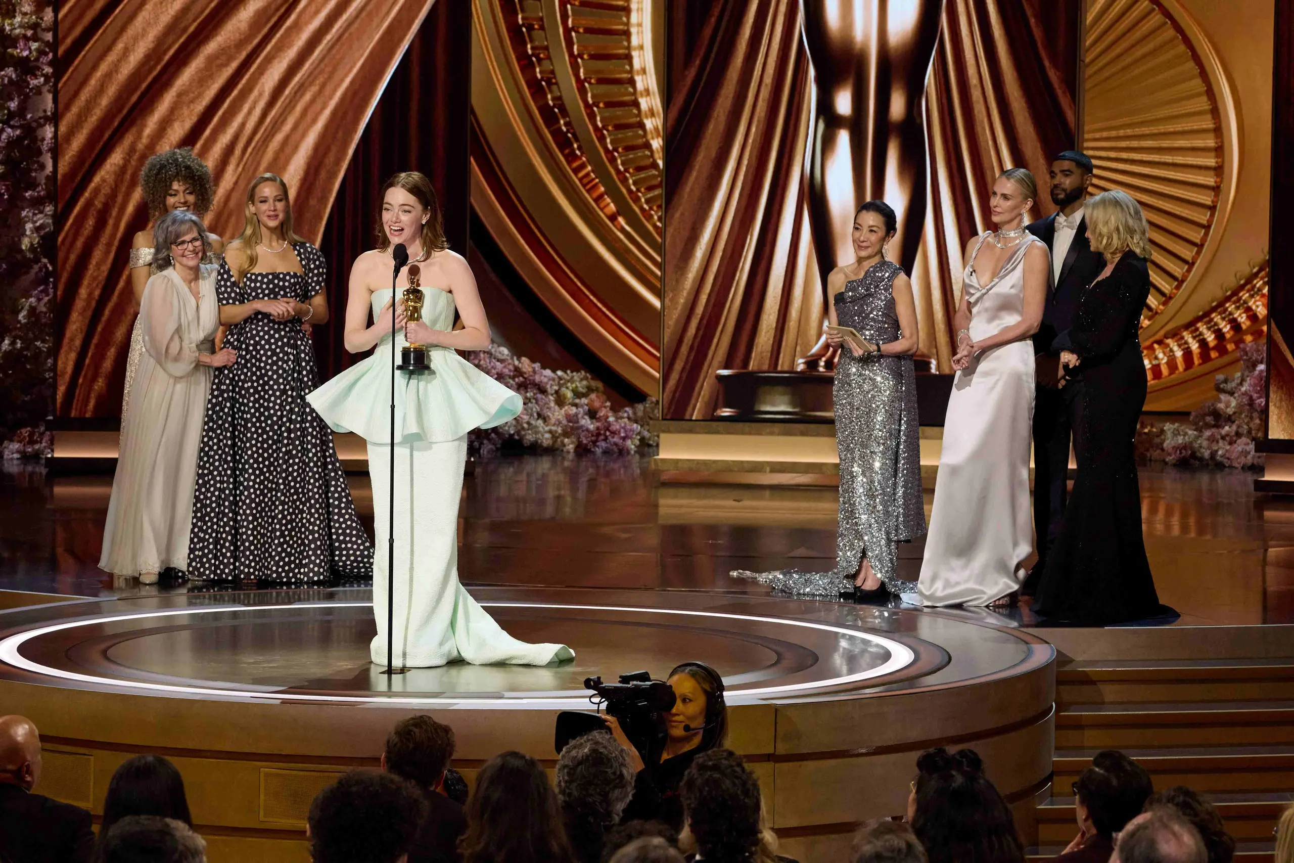 Emma Stone bei der Oscar-Verleihung