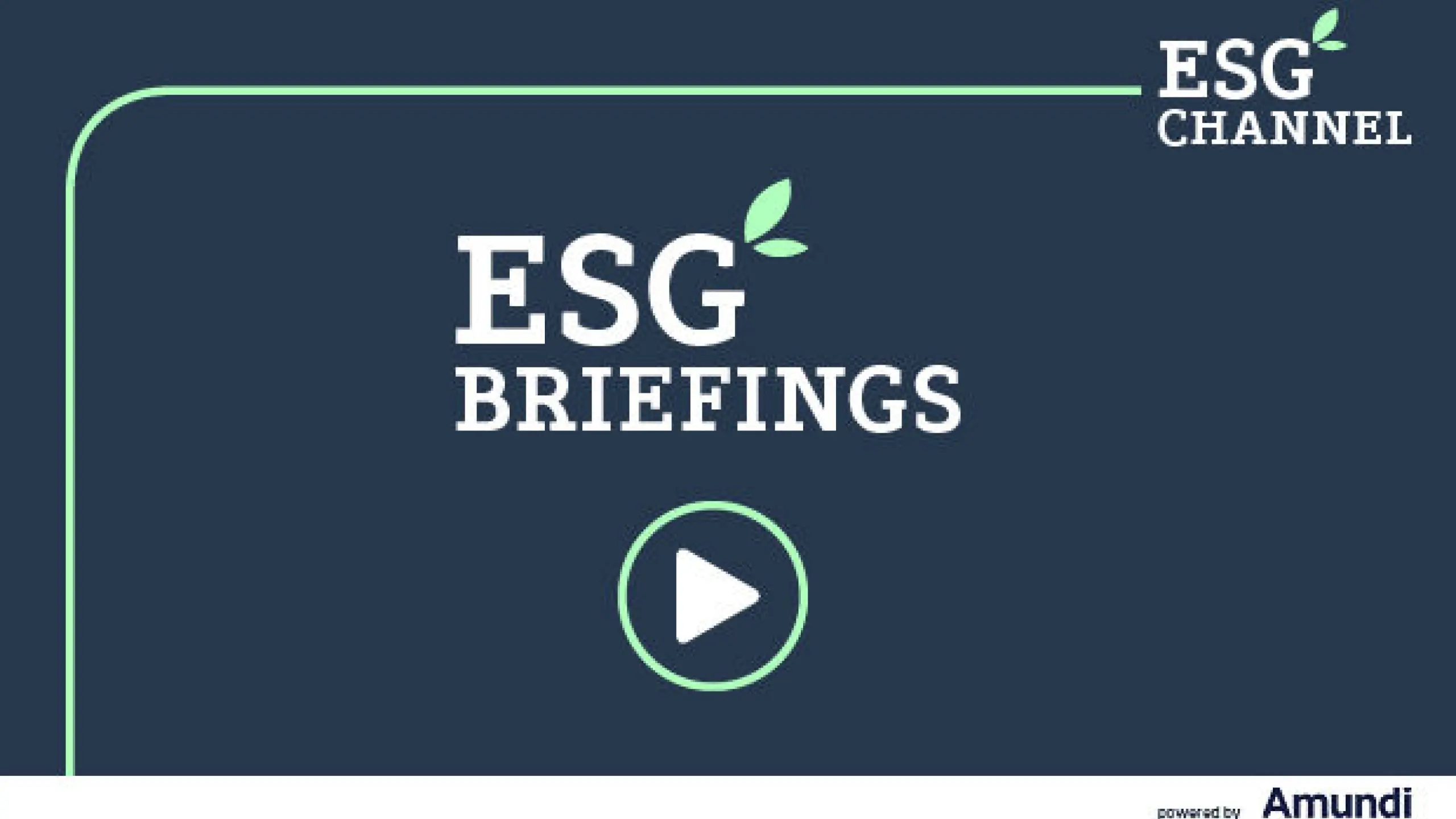ESG-Briefings mit Amundi: Alle Videos und Podcasts im Überblick