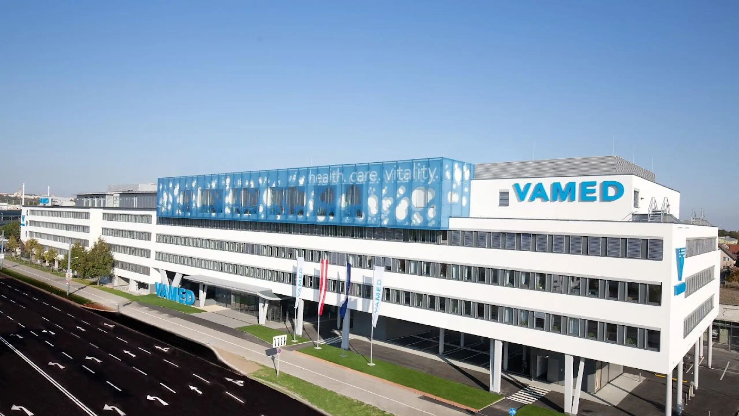 Die Zentrale der VAMED AG in Wien