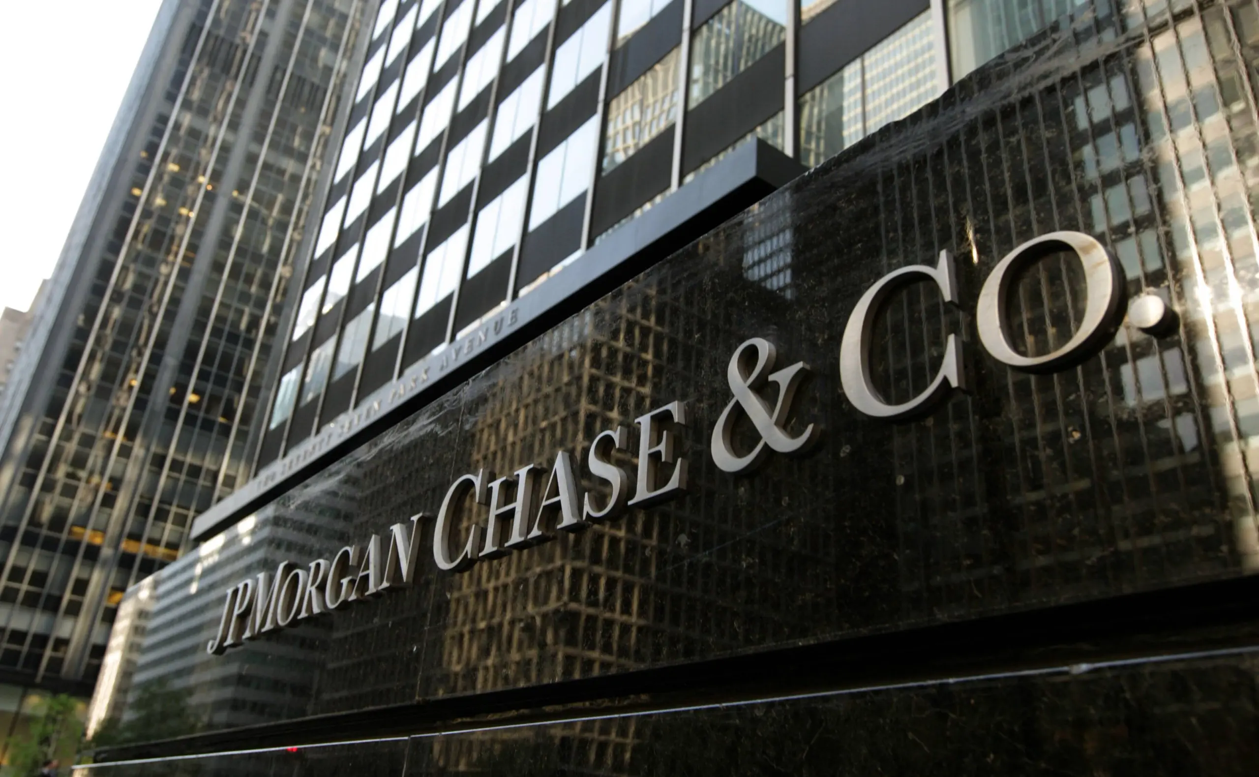 Der Banken-Gigant JPMorgan Chase & Co. in New York City