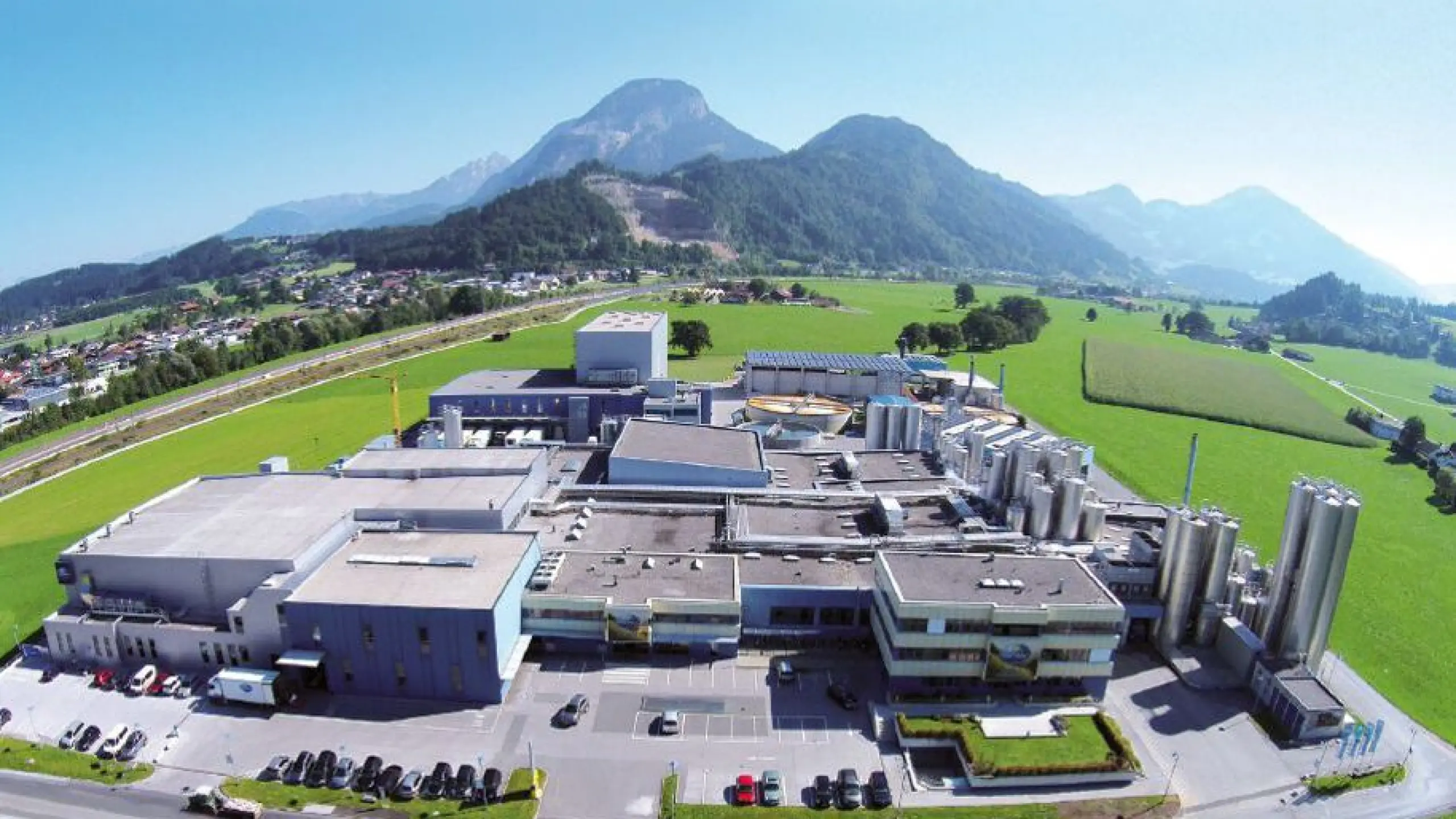 Das zu Berglandmilch gehörende Werk der Tirol Milch in Wörgl
