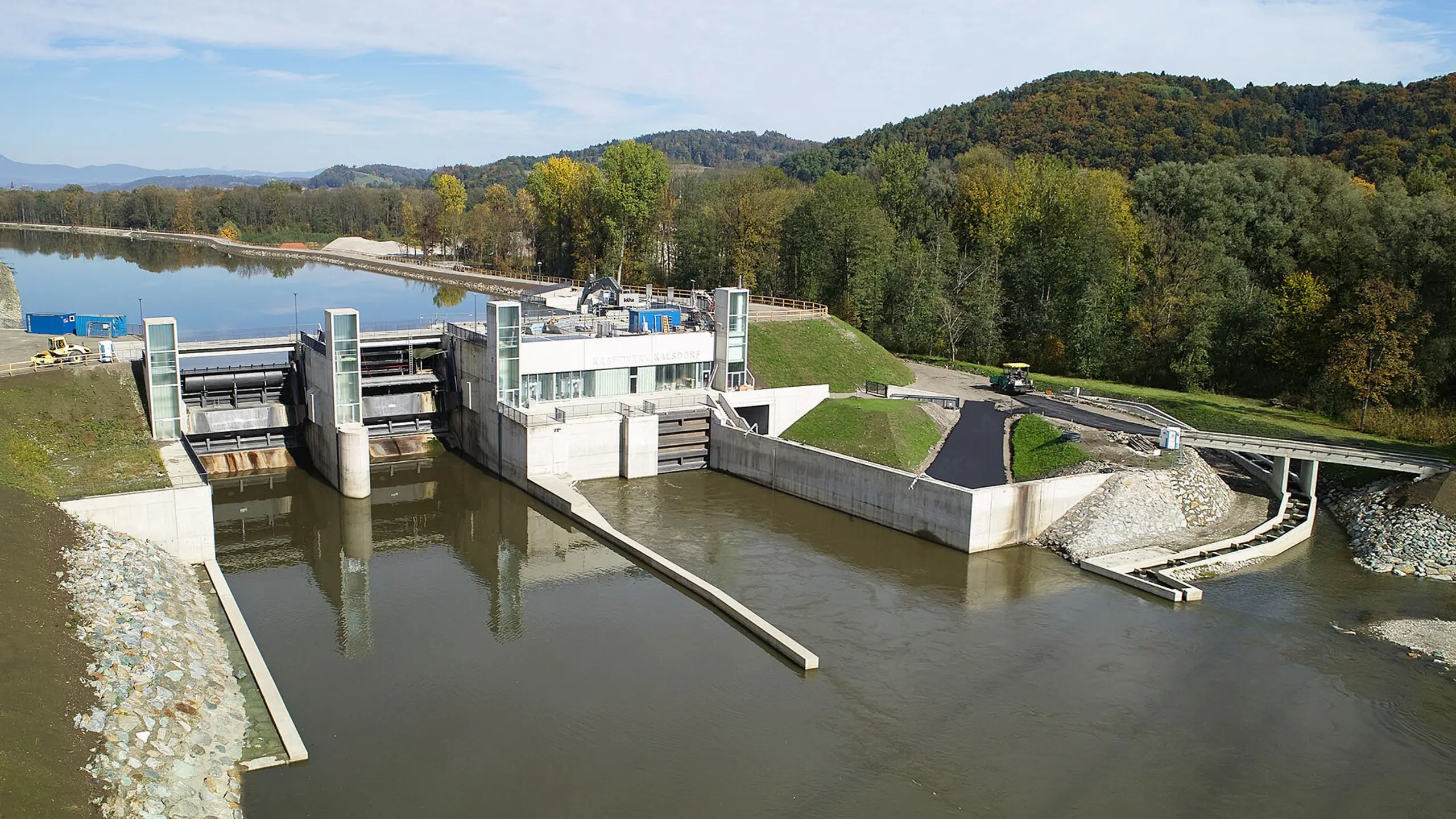 Das Kraftwerk Kalsdorf der Energie Steiermark AG