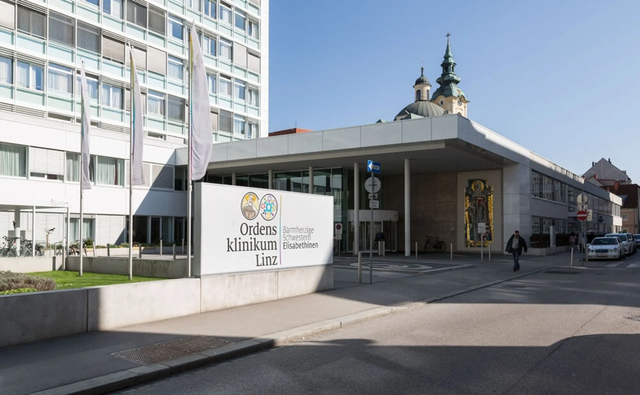Das Ordensklinikum Linz der Barmherzigen Schwestern, ein Krankenhaus der Vinzenz Gruppe.