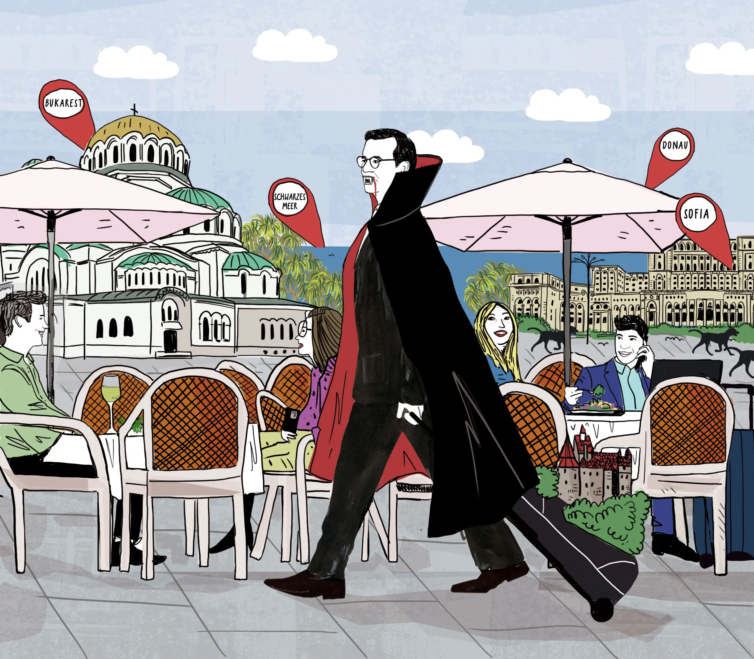 The Hans in Bukarest & Sofia: Graf Draculas kulinarisches Erbe
