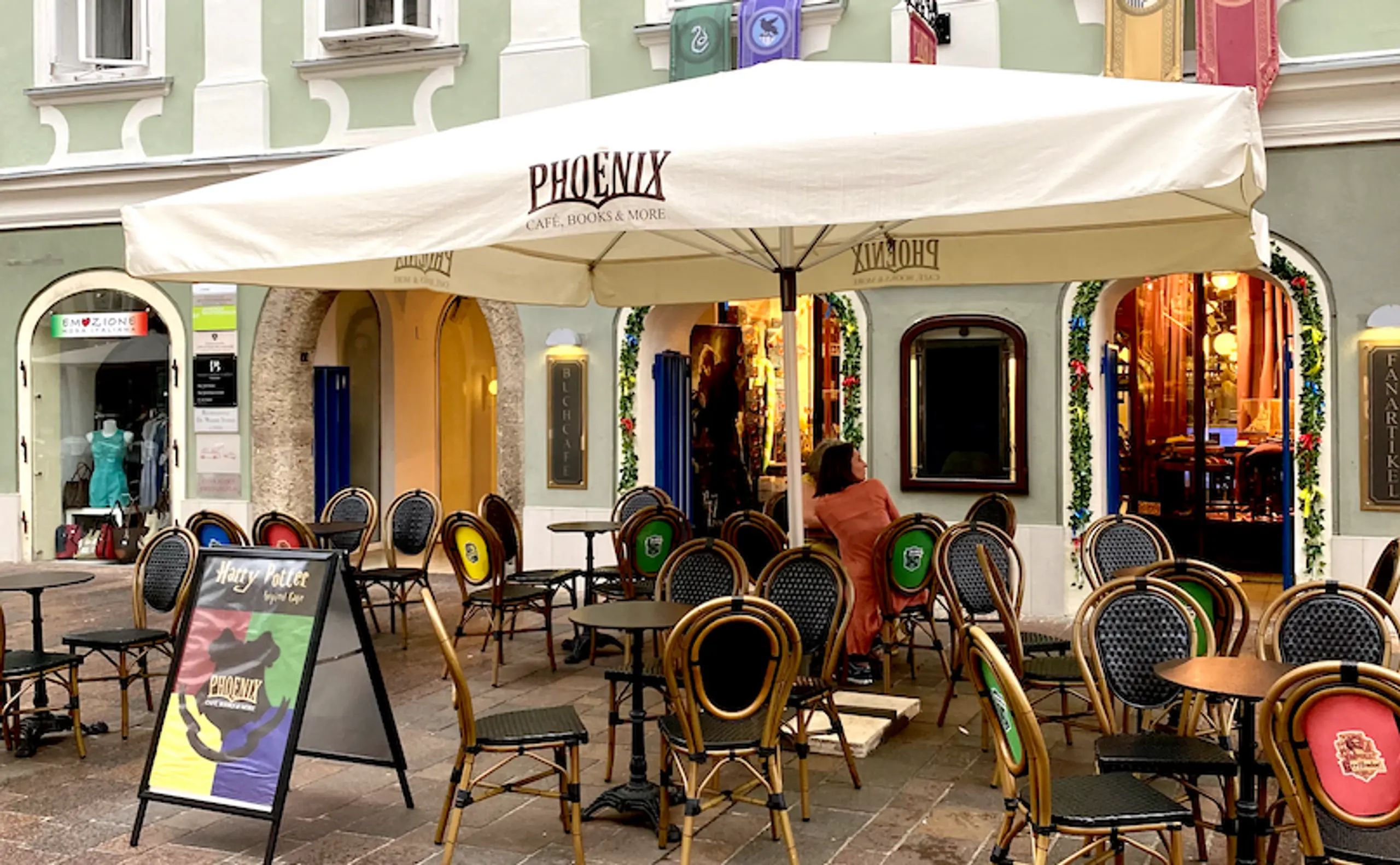 Harry Potter Café "Buchcafé Phoenix" in Klagenfurt