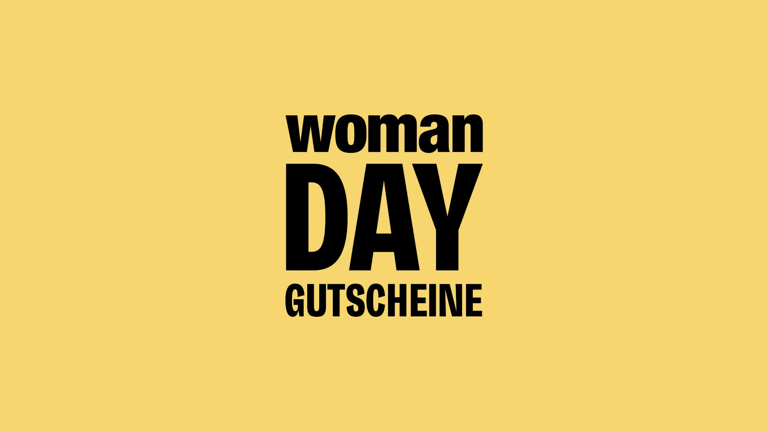 WOMAN DAY Gutscheine