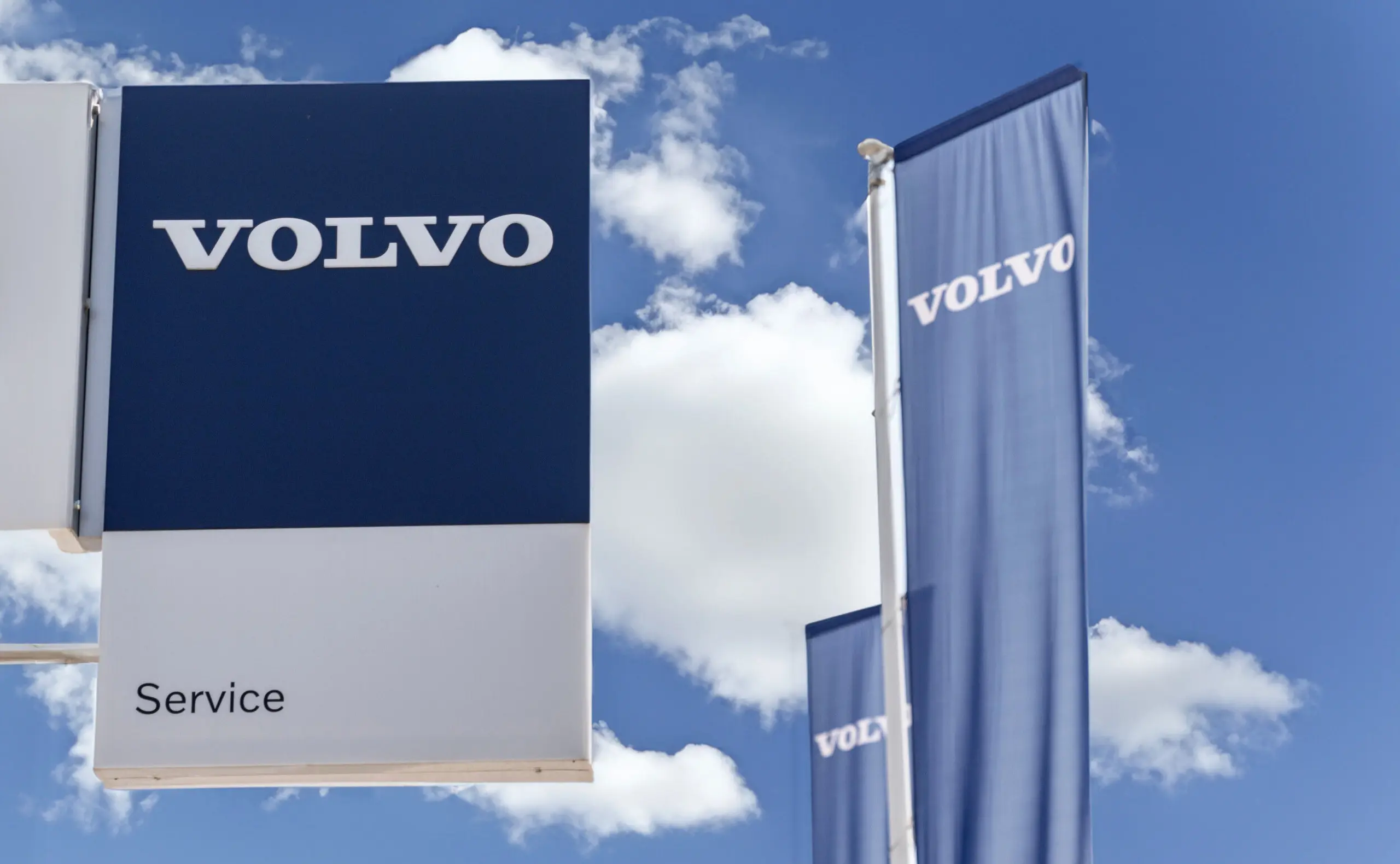 Volvo Logo Schriftzug