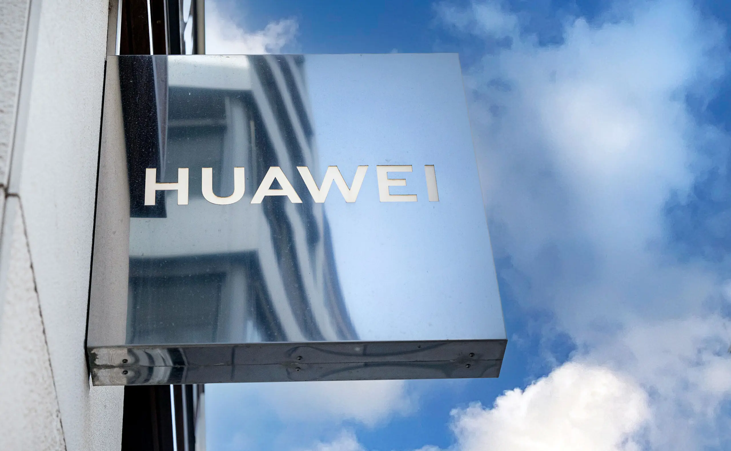Huawei-Schild