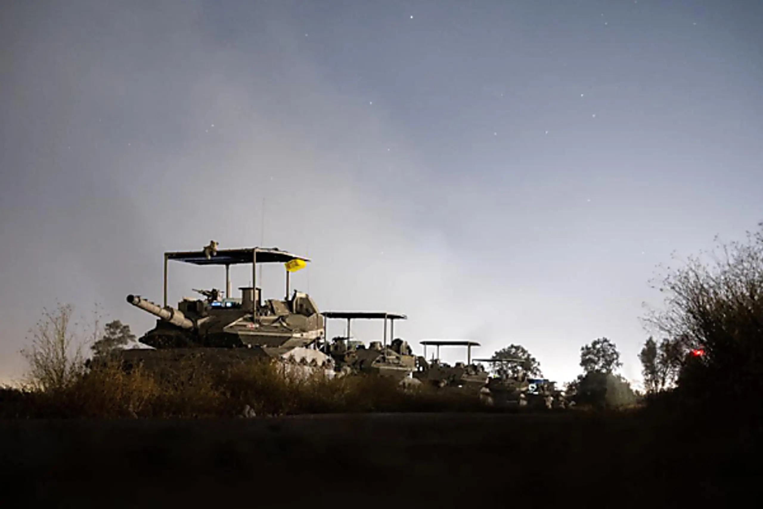 Die israelische Armee beim Einsatz in Rafah