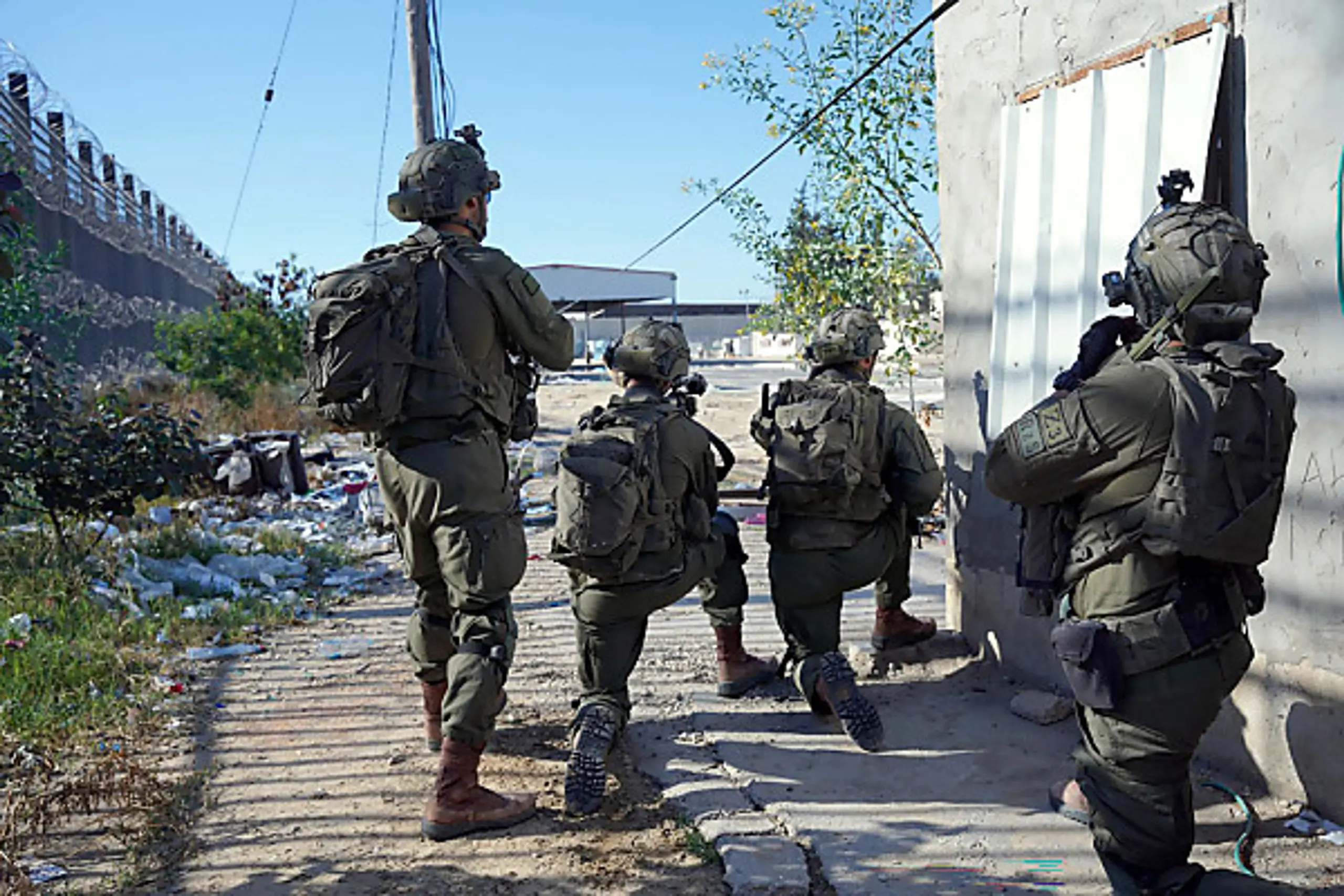 Israelische Soldaten in Rafah